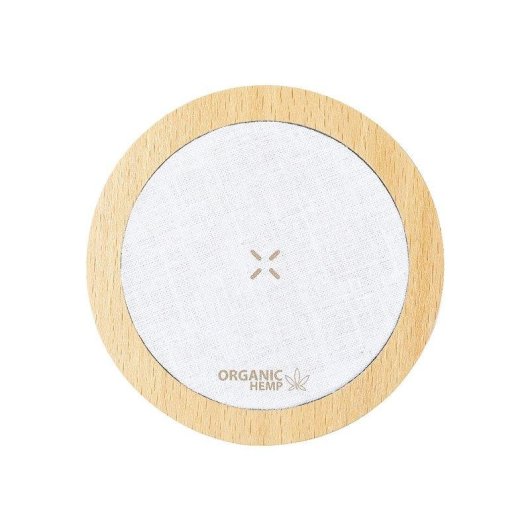 Drahtloses Ladegeraet Dam Electronics Hanf Holz 15W