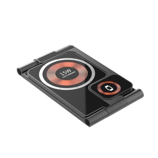 Base de carga plegable 5 en 1 Dam Electronics MagSafe 15W Qi Apple Watch