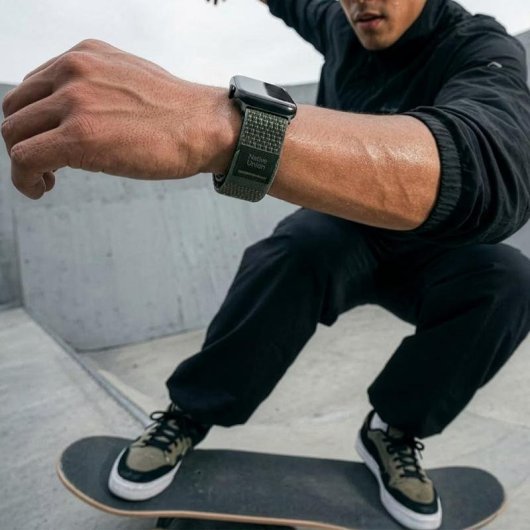Bracciale Native Union Active Loop Nylon Slate Green 44-49 mm