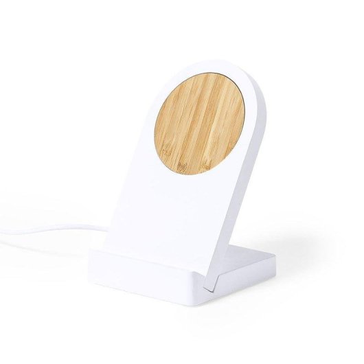 Caricatore Support Nature Bamboo Senza Fili Magnetico