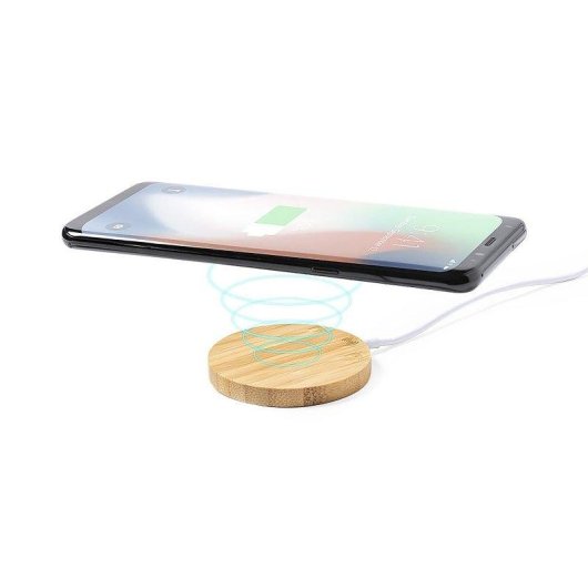 Caricatore Support Nature Bamboo Senza Fili Magnetico