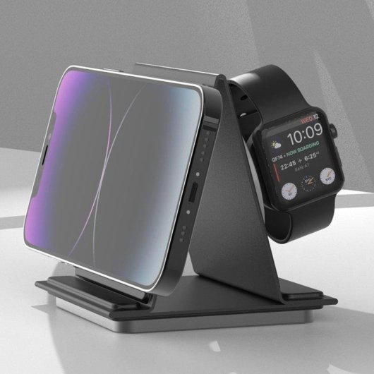Klappbare Ladestation Dam Electronics 15W Magsafe Qi Apple Watch