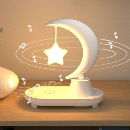 LED-Lampe Dam Electronics Stern Multicolor Bluetooth Kabelloser Ladevorgang