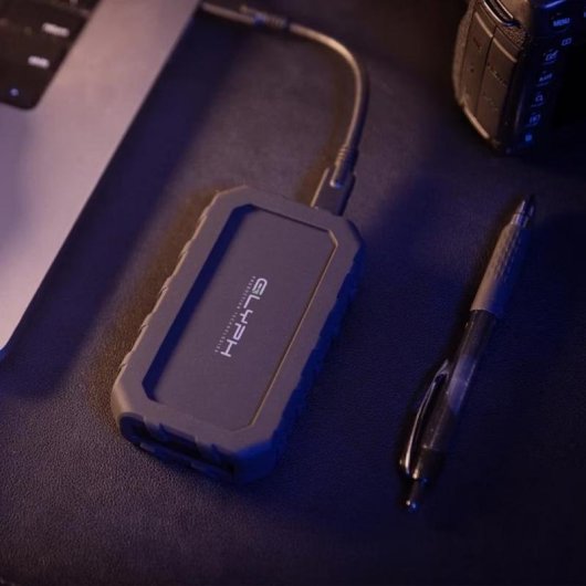 Disco Rigido Glyph Atom EX20 4TB SSD USB-C NVMe 2100MB/s Resistente