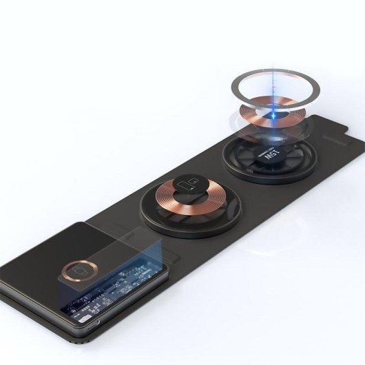 Faltbarer Tragbarer Wireless Charger 15W Qi MagSafe Apple Watch Dam Electronics