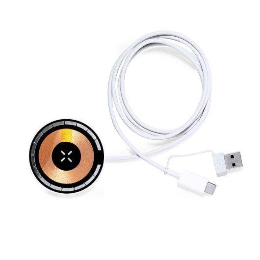Dam Electronics Caricatore Wireless 15W MagSafe Trasparente