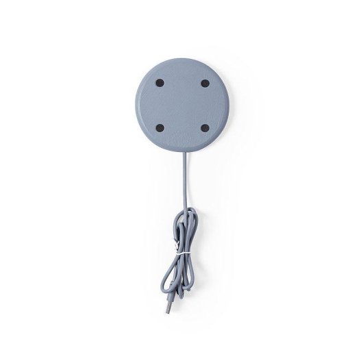 Kabelloser 5W-Ladegerät Dam Electronics aus Kork und Naturstein