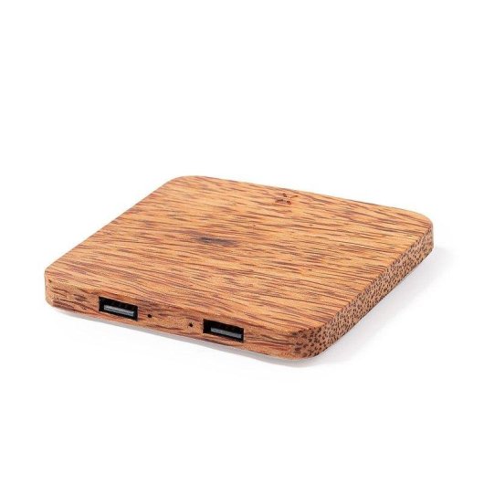 Caricatore Induttivo Dam Electronics 10W Cocco 2 Porte USB