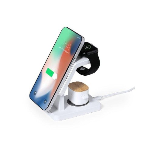 Caricatore Wireless Dam Electronics 3 in 1 Magnetico 15W Magsafe