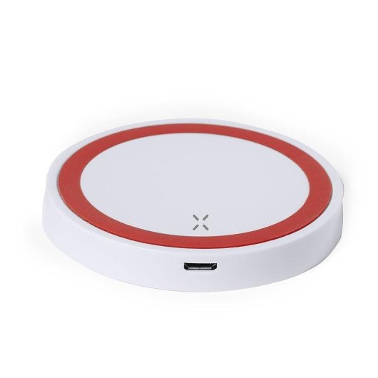 Caricatore Wireless Dam Electronics Bicolore 5W Design Circolare