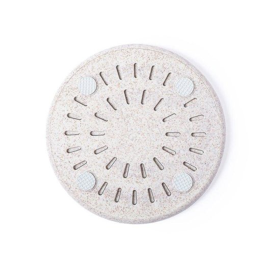 Kabelloser Ladegerät Dam Electronics Nature 10W Schnellladefunktion Weizenstroh