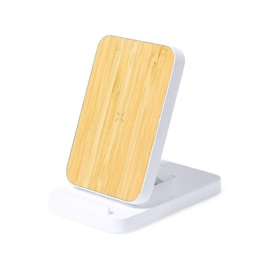 Caricatore Nature Bambù Dam Electronics 15W Pieghevole Ricarica Rapida