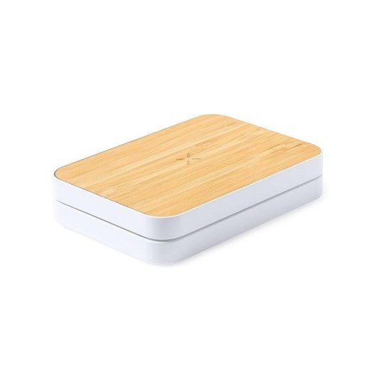Caricatore Nature Bambù Dam Electronics 15W Pieghevole Ricarica Rapida