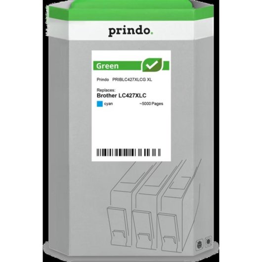 Druckerpatrone Prindo LC427XLC cyan XL