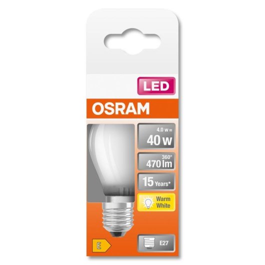 LED Lampe Osram STAR E27 4 W 470 lm 2700 K