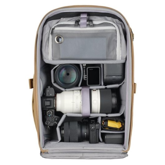 Kamerarucksack Vanguard Veo Metro B25L BG 25L Braun