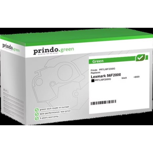 Toner Prindo MC55610 Compatibile Lexmark Nero 6000 Pagine