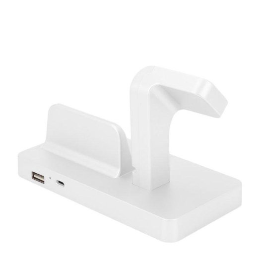 Base de carga Dam Electronics Lightning para iPhone y Apple Watch