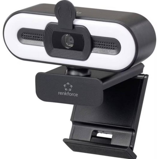 Webcam Renkforce RF-WC-200 2K Full HD USB Microfono LED