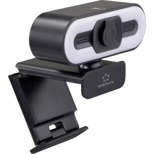 Webcam Renkforce RF-WC-200 2K Full HD USB Microfono LED