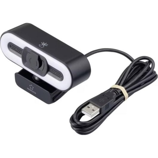 Webcam Renkforce RF-WC-200 2K Full HD USB Microfono LED