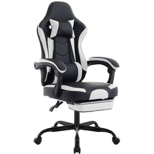 Sedia da gaming Autrucker braccioli 3D e poggiapiedi