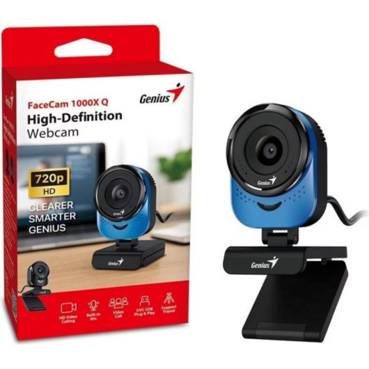 Webcam Genius FaceCam 1000X Q HD 720p Mikrofon Integriert