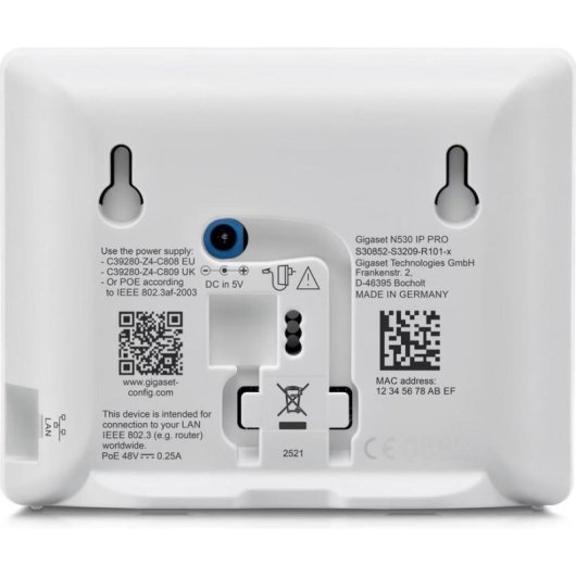 Kit Téléphone Sans Fil Gigaset N530 IP PRO + C600H PRO DECT 8 Mobiles
