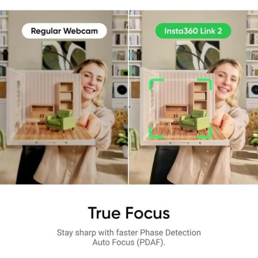 Webcam Insta360 Link 2 4K HDR IA et micro intégré