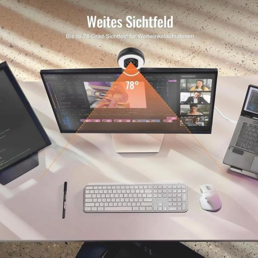 Webcam Logitubo 866MAX 4K Autofoco Dual-AI