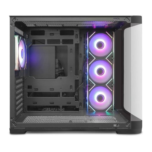 Caja ATX Zolyd Krytera Black Cristal Curvo ARGB 4 Ventiladores USB-C