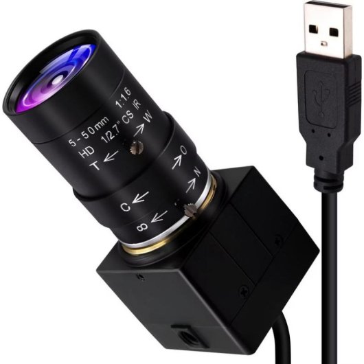 Webcam ELP USB Full HD 1080p Zoom Optique 5-50mm