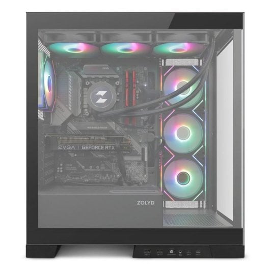 Boitier PC ATX Zolyd Vexora Black ARGB 3x120 inclus