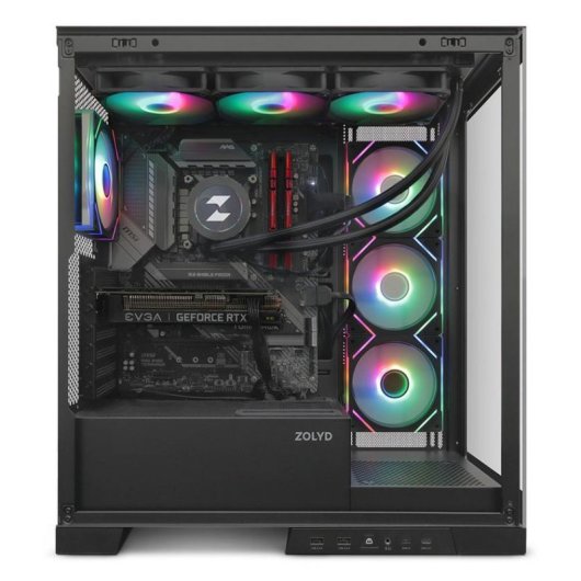 Boitier PC ATX Zolyd Vexora Black ARGB 3x120 inclus