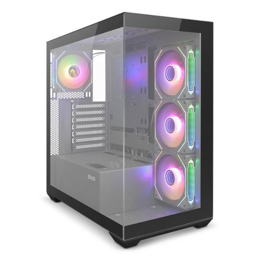 Boitier PC Zolyd Rivexa Black ARGB Infinity Mirror ATX