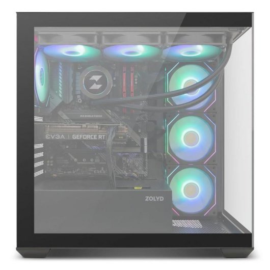 Boitier PC Zolyd Rivexa Black ARGB Infinity Mirror ATX