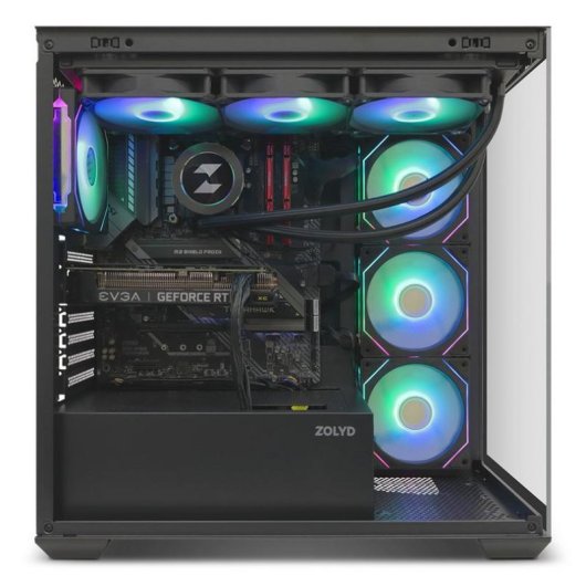 Boitier PC Zolyd Rivexa Black ARGB Infinity Mirror ATX