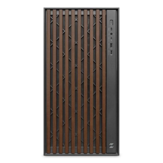 Case PC Zolyd Dynaria ATX Elegante in Legno Nero