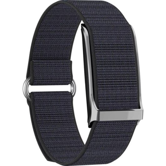 Pulsera de actividad Platyne Ona GPS negra resistente al agua con módulo integrado