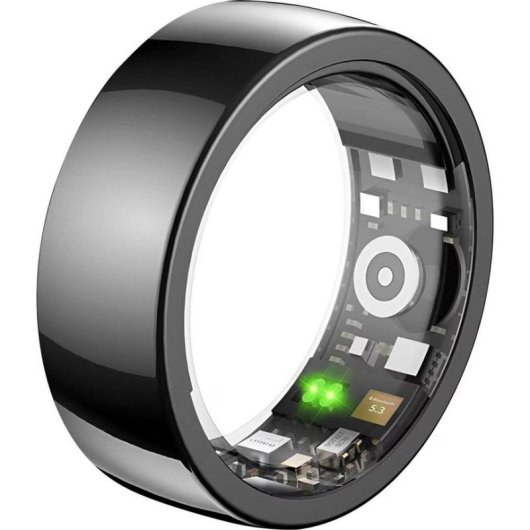 Anneau intelligent Riversong Trinity SR01 Taille 61 Bluetooth IP68 Autonomie 3 jours Noir