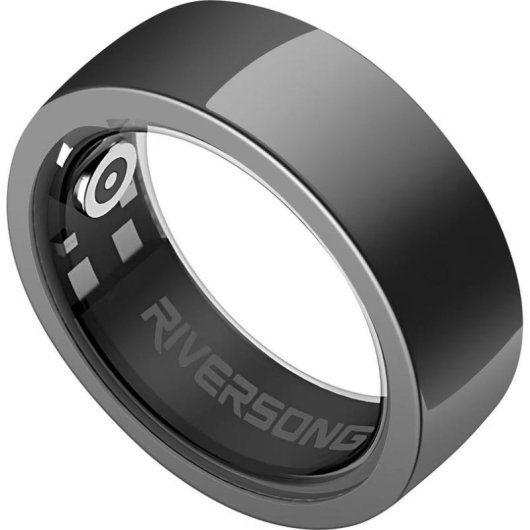 Anneau intelligent Riversong Trinity SR01 Taille 61 Bluetooth IP68 Autonomie 3 jours Noir