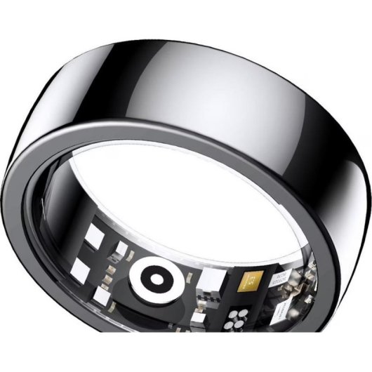 Anneau intelligent Riversong Trinity SR01 Taille 61 Bluetooth IP68 Autonomie 3 jours Noir