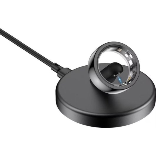 Anneau intelligent Riversong Trinity SR01 Taille 61 Bluetooth IP68 Autonomie 3 jours Noir