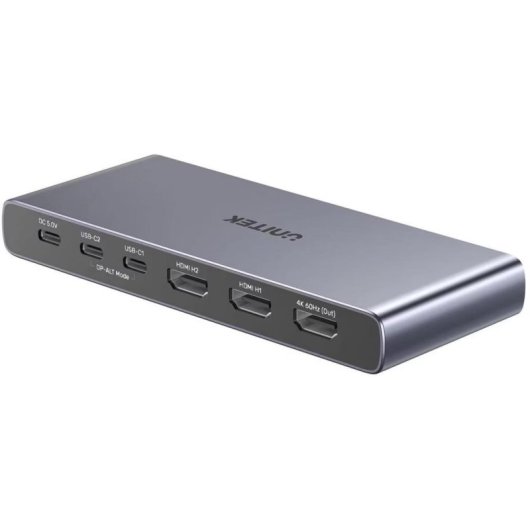 Commutateur KVM Unitek 4 en 1 USB-C HDMI 4K