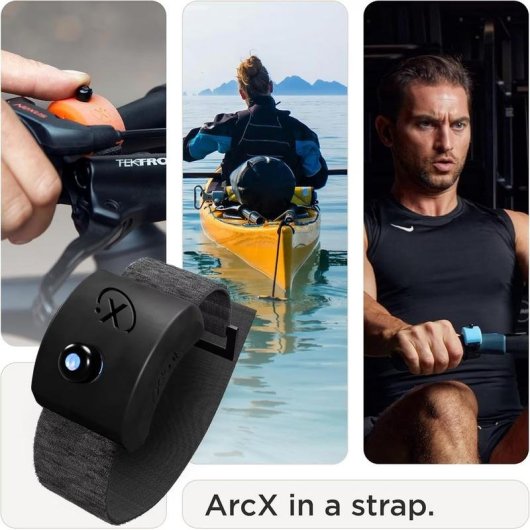 Anello intelligente ArcX Smart Ring Bluetooth IP67 Senza batteria Nero XS-XL