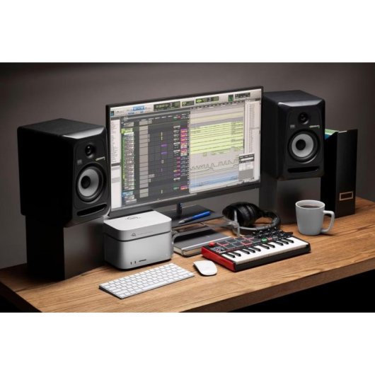 Caja PC OWC StudioStack Thunderbolt 5 2.5-3.5-M.2 Aluminium Argent avec Ventilateur