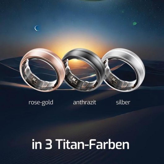 Anello intelligente Nextring ROSEGOLD6 Taglia 6 Bluetooth IPX8 Autonomia 10 giorni iOS/Android Roségold