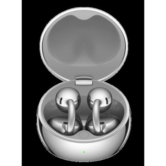 Auriculares Huawei FreeClip 2 S sans fil Bluetooth 6.0, étanches, micro intégré, argent