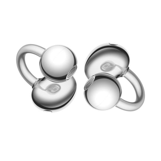 Auriculares Huawei FreeClip 2 S sans fil Bluetooth 6.0, étanches, micro intégré, argent