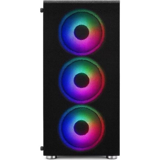 Case PC 1st Cool ML-RAINBOW4-RGB-650 ATX RGB 4 Ventole 650W Vetro